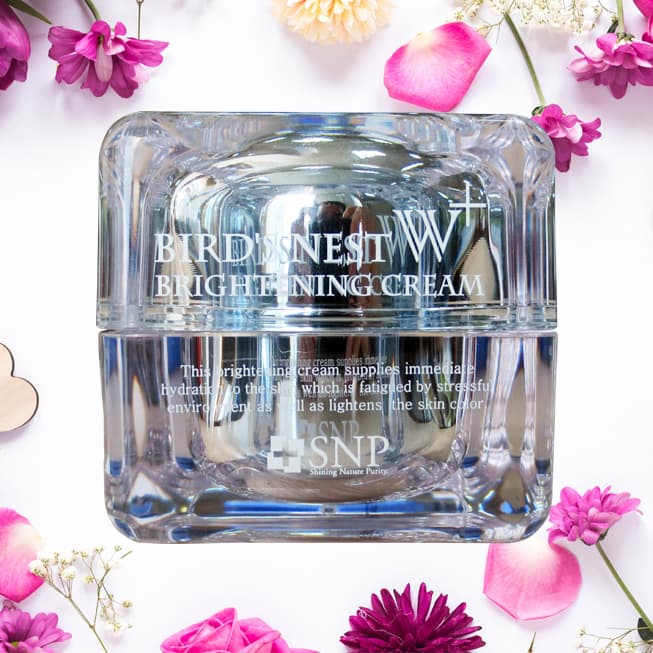 Kem Dưỡng Trắng Và Ngăn Ngừa Lão Hóa Tinh Chất Tổ Yến Cao Cấp – SNP Bird’s Nest W+ Brightening Cream