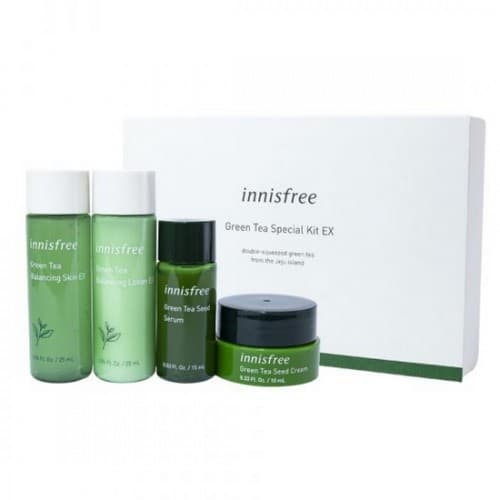 Kit Mini 4 Món Dưỡng Da Trà Xanh innisfree