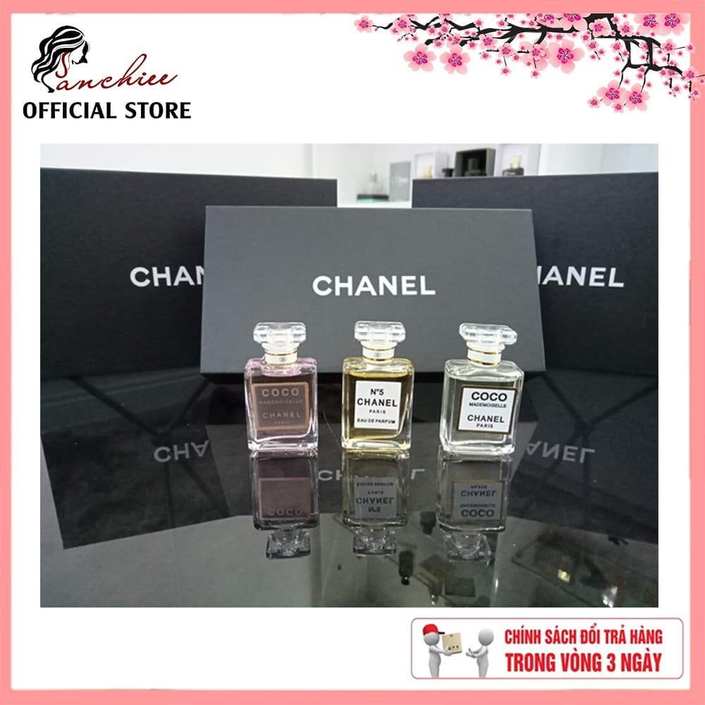 Bộ nước hoa mini Set mini CHANNEL 3 Chai siêu xinh
