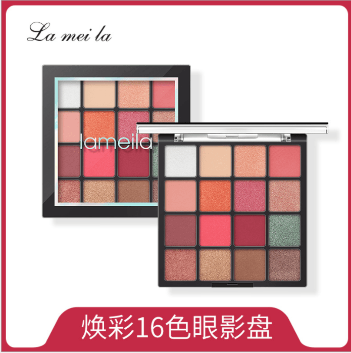 Bảng Phấn Mắt Lameila 16 màu Hàng Nội Địa Trung