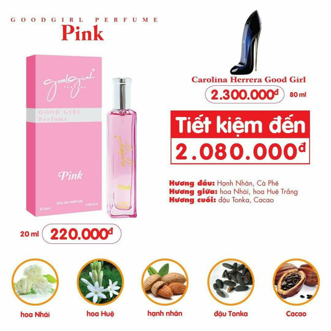 nước hoa good girl pink
