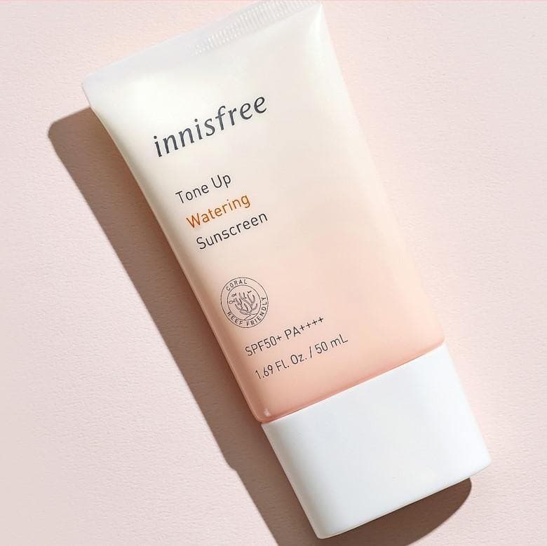 Kem Chống Nắng Nâng Tông Innisfree Tone Up Watering Sunscreen Spf50+ Pa++++ 50ml