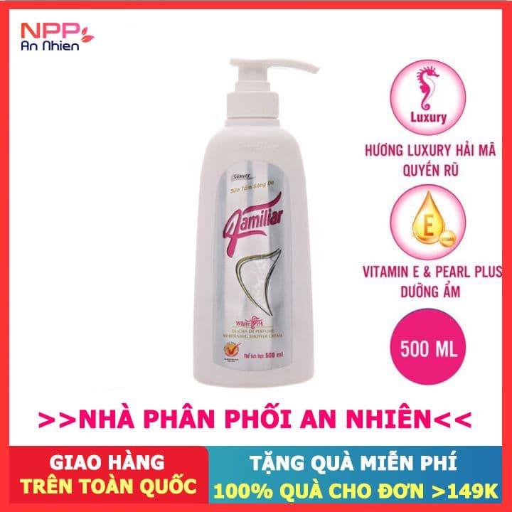 Chai Sữa tắm dưỡng da Familiar Luxury 500ml -NPP AN NHIÊN