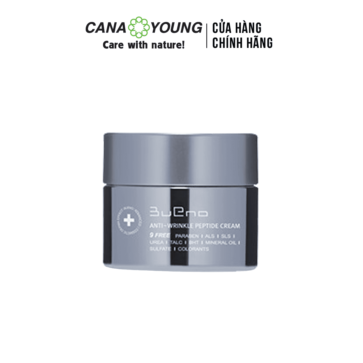 KEM DƯỠNG CHĂM SÓC DA LÃO HÓA CHUẨN HÀN QUỐC_BUENO ANTI-WRINKLE PEPTIDE CREAM