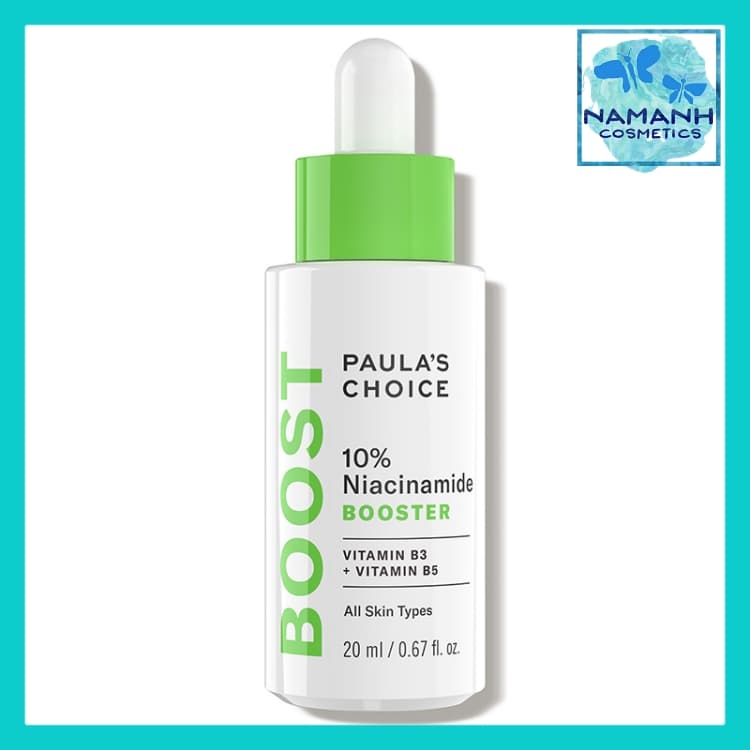 Serum thu nhỏ lỗ chân lông và săn chắc da Paulas Choice 10% Niacinamide Booster 20ml