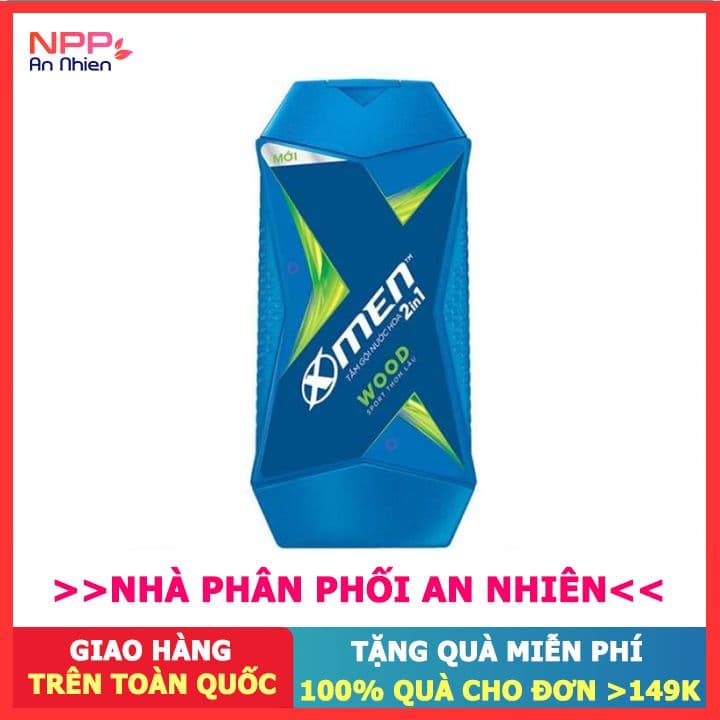 Tắm Gội Nước Hoa X-Men 2in1 Wood 180g- NPP AN NHIÊN