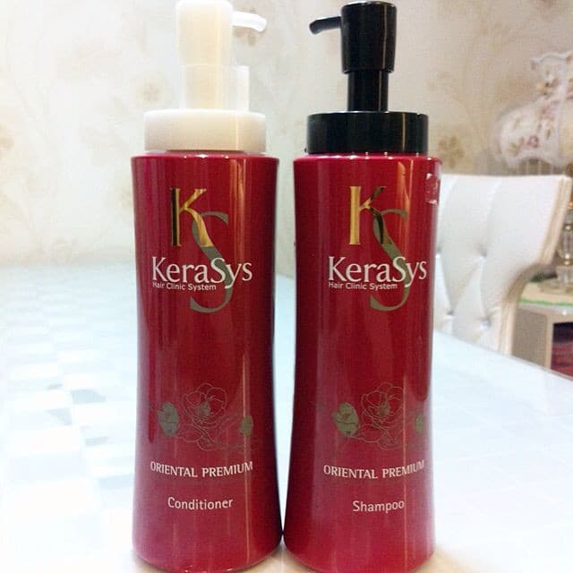 DẦU GỘI XẢ KERASYS Oriental Premium 600ml x2