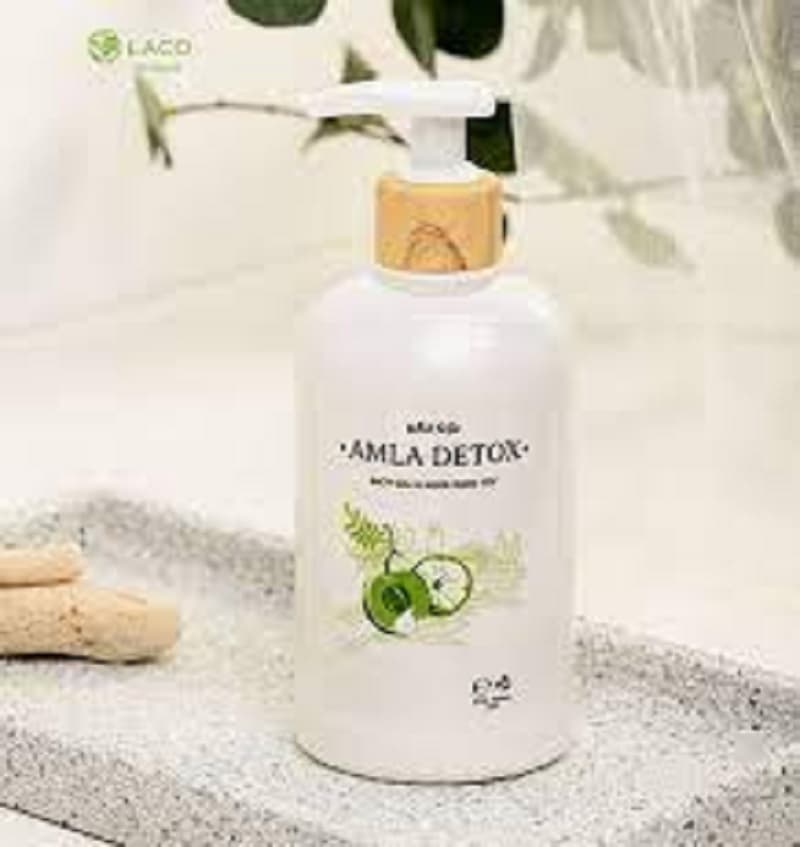 DẦU GỘI SẠCH GÀU VÀ NGỪA RỤNG TÓC AMLA DETOX DƯỠNG CHẤT