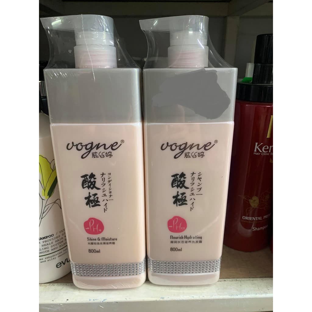 Cặp Dầu gội xả VOGNE mềm mượt 800ml x2