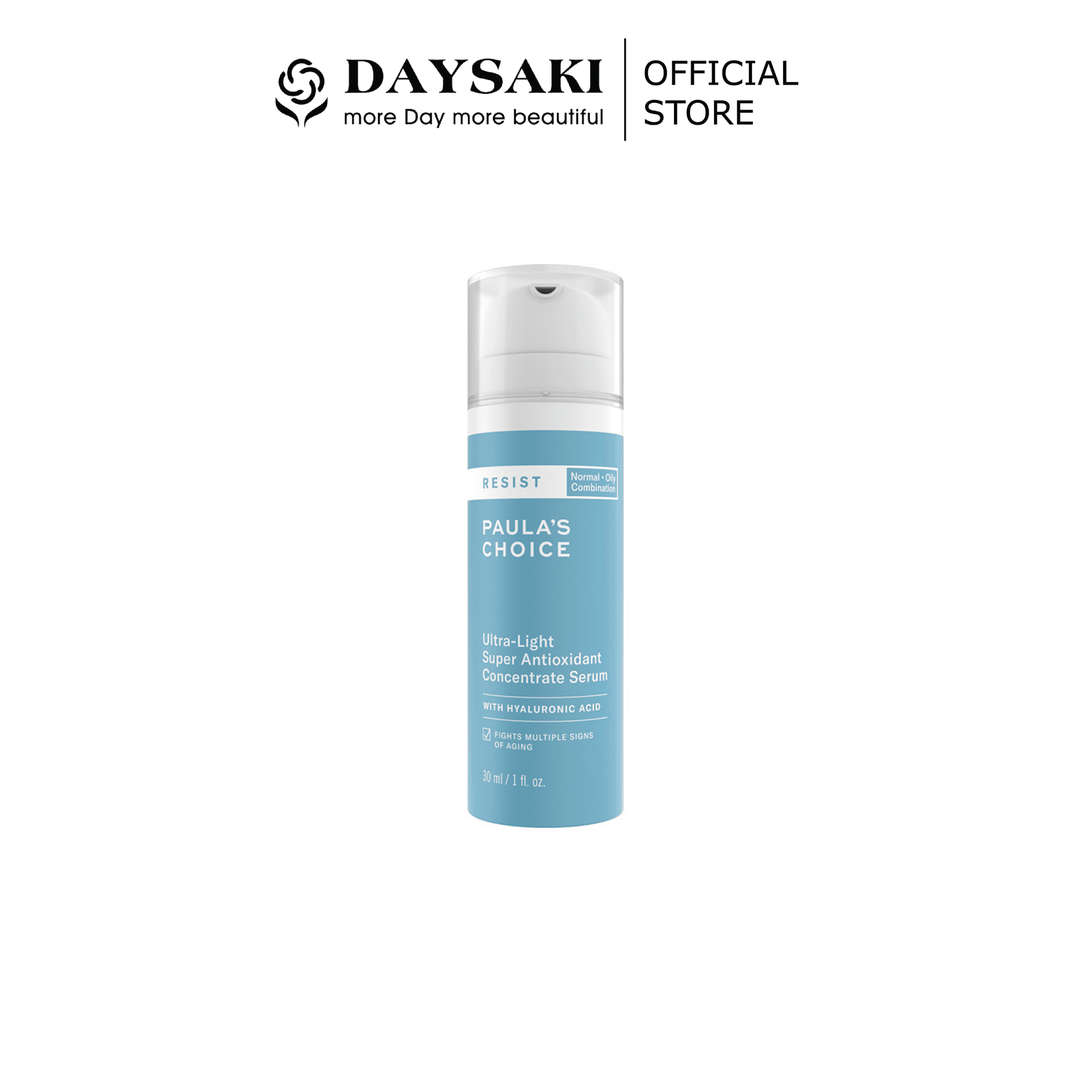Paulas Choice Tinh Chất Chống Oxy Hóa Siêu Nhẹ Resist Ultra light Super Antioxidant Concentrate serum 30ml