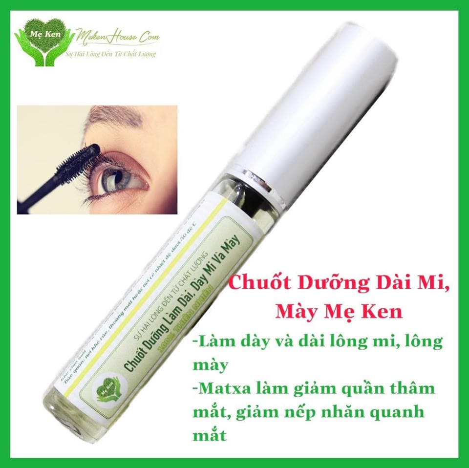 Chuốt mi Mẹ Ken Kích Thích Mọc Lông Mi Lông Mày Dưỡng Dài Mi Dày Mi Dày Chân Mày Giúp Làn Mi Chắc Khỏe Dưỡng Da Vùng Mắt Chống Nhăn Chống Thâm Vùng Mắt