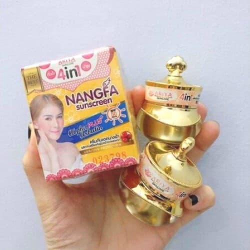 Kem chống nắng che khuyết điêm Nangfa 4in1