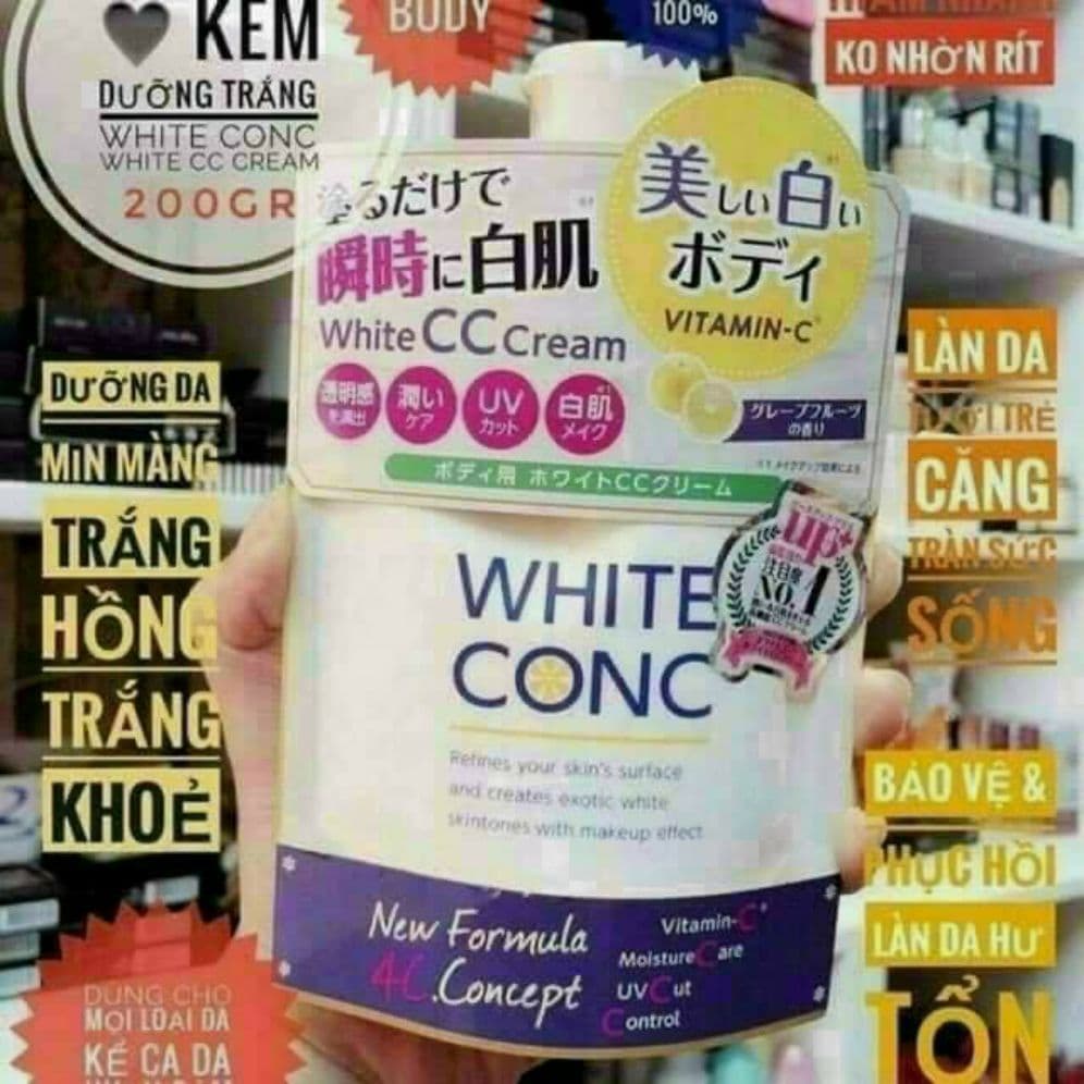 kem dưỡng trắng da body whiteconc