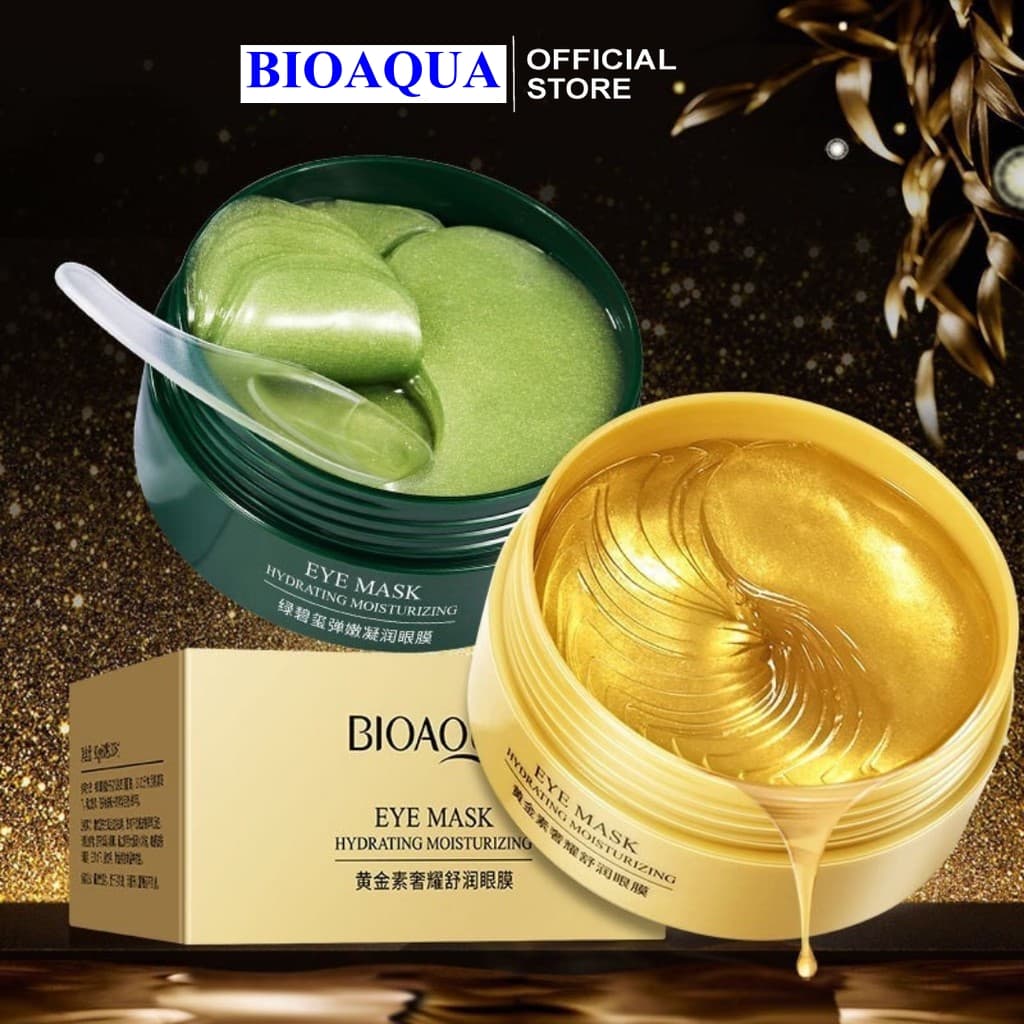 HỘP 60 Mặt Nạ Mắt Bioaqua 💕𝑭𝒓𝒆𝒆𝒔𝒉𝒊𝒑💕 Mask Dưỡng Mắt Giảm Quầng Thâm Bọng Mắt