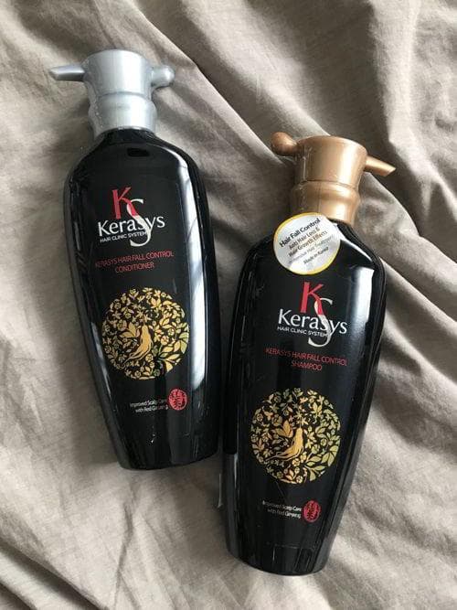 Cặp dầu gội/xả hồng sâm ngăn ngừa rụng tóc Kerasys Hair Fall Control 2x400ml