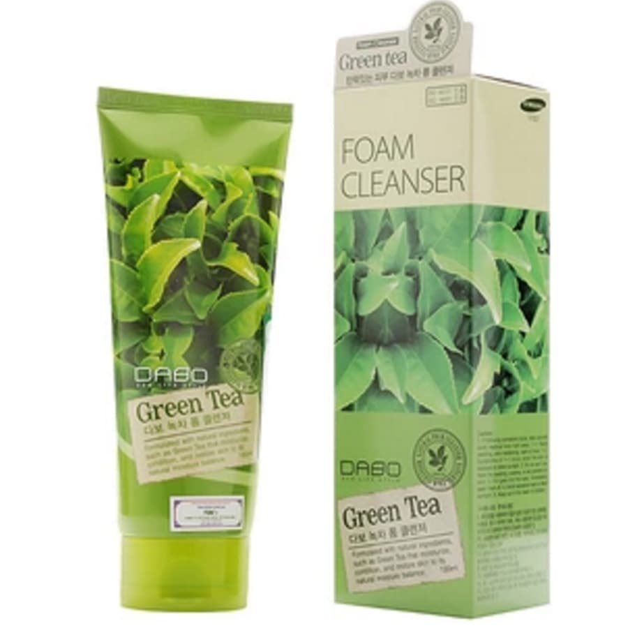 Sữa rửa mặt trắng da giảm mụn trà xanh Cao cấp Hàn Quốc 180ml