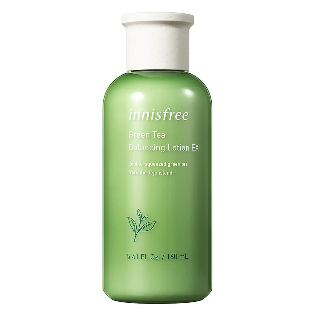 Sữa Dưỡng Ẩm Từ Trà Xanh Đảo Jeju Innisfree Green Tea Balancing Lotion Ex 160ml