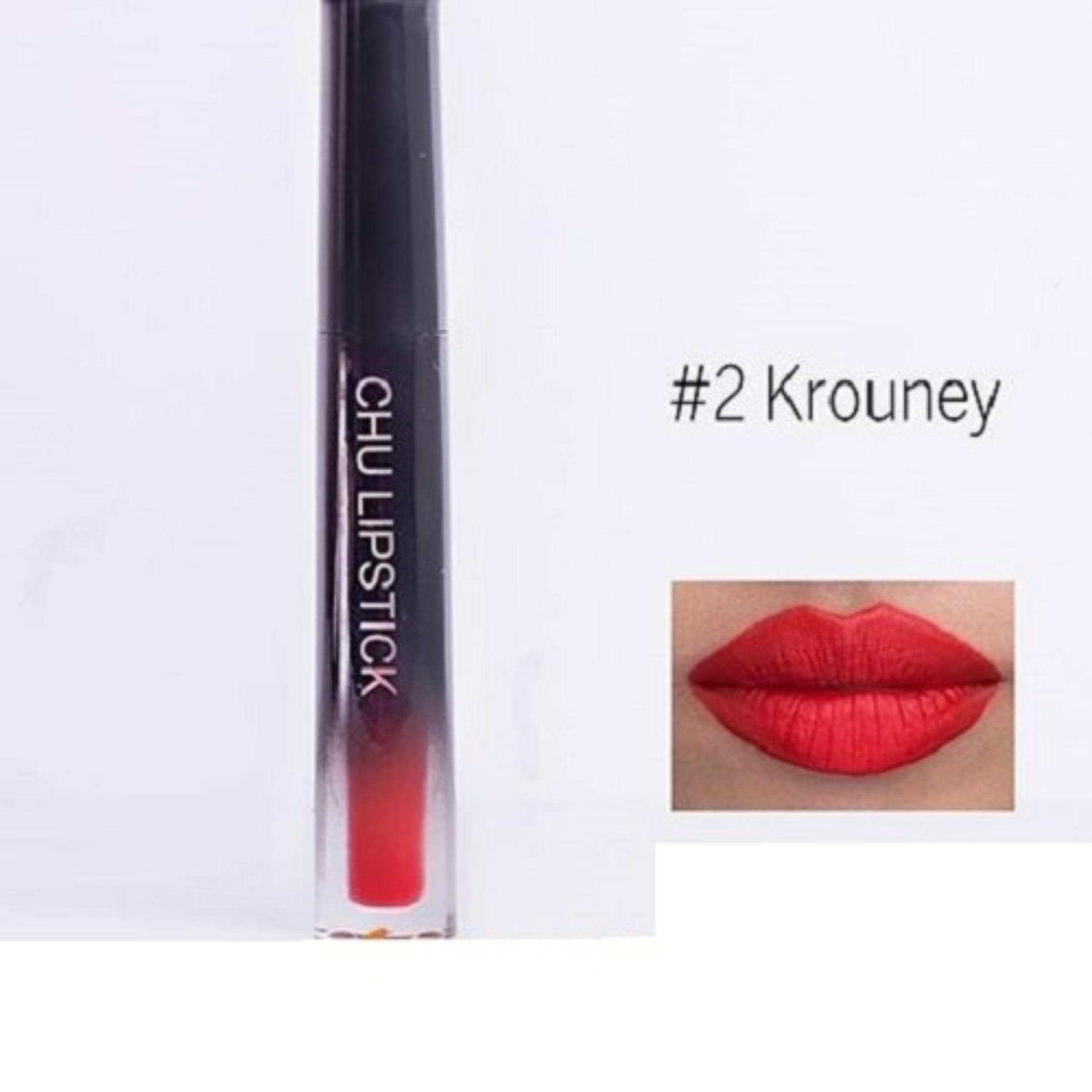 SON KEM SIÊU LÌ LETS CHU LIQUID MATTE LIPSTICK #02 keouney