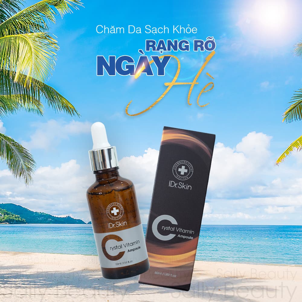 Serum Dưỡng Trắng Da - IDR.SKIN CRYSTAL VITAMIN C AMPOULE SERUM (50ml)