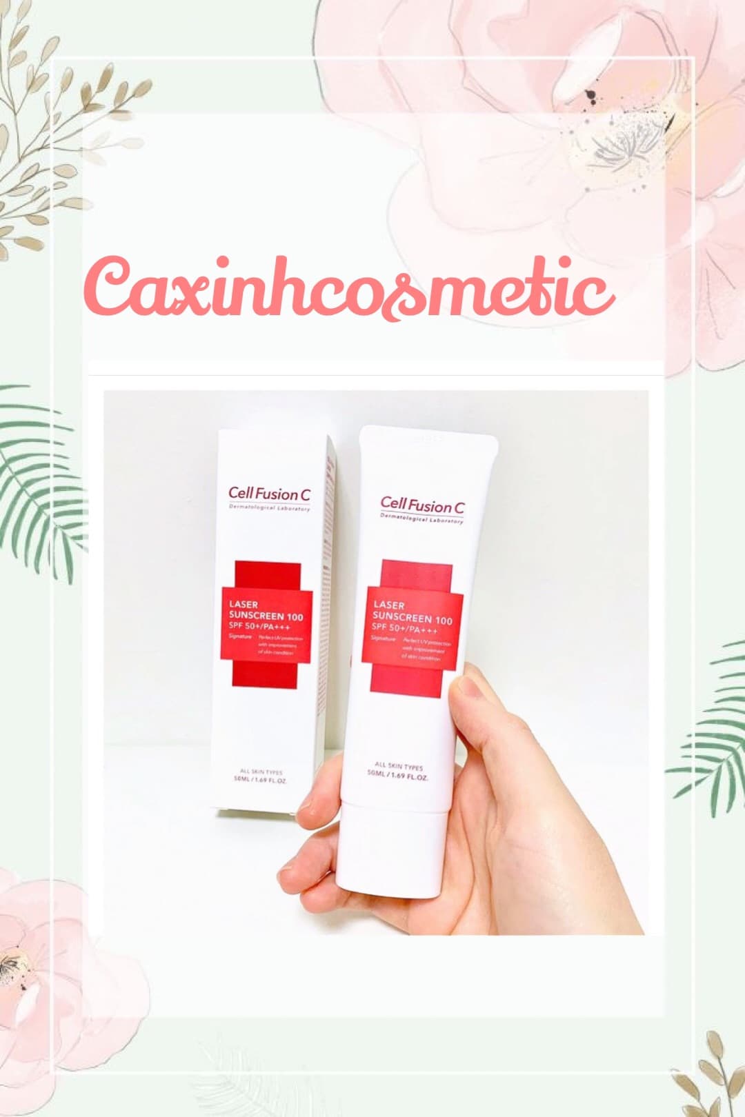 Kem chống nắng Cell Fusion C Laser Suncreen SPF 50+/PA++++