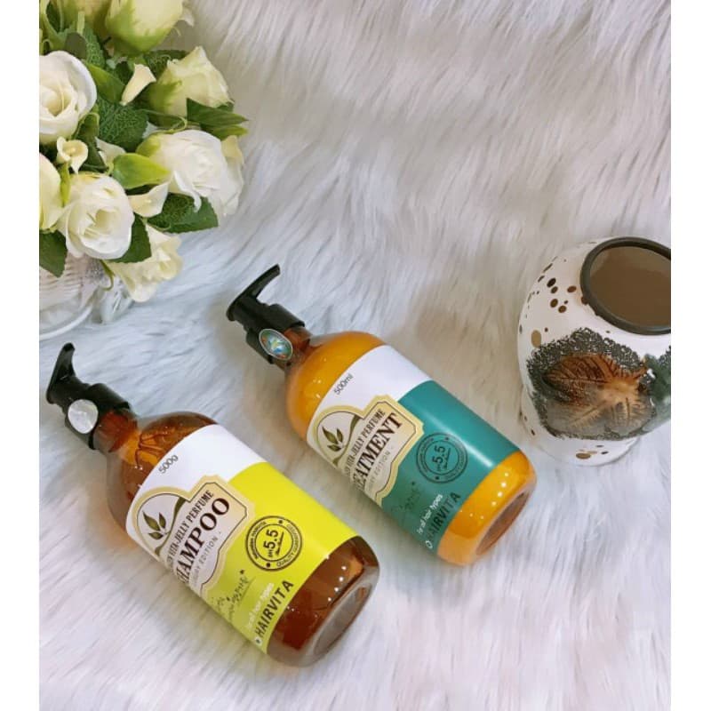 DẦU GỘI & XẢ HAIRVITA COLLAGEN VITA-JELLY PERFUME GÀU