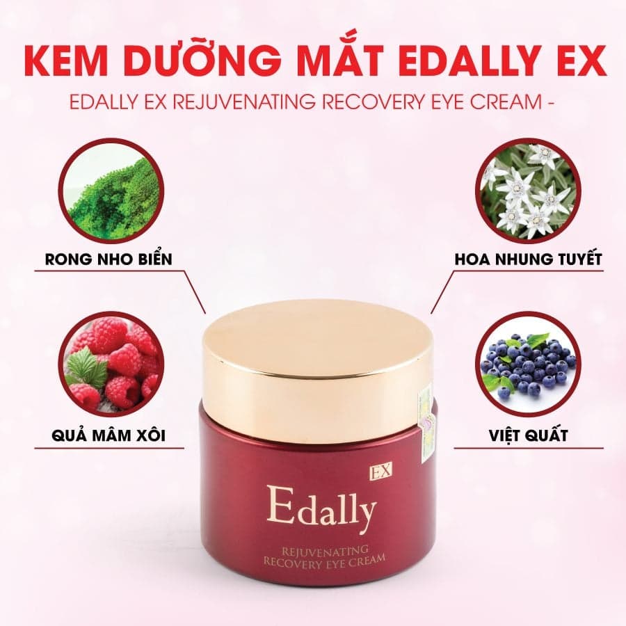 Edally Ex Kem dưỡng da vùng da quanh mắt REJUVENATING RECOVERY EYE CREAM 30ml