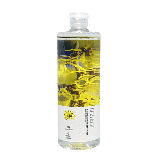 Nước Hoa Hồng Chiết Xuất Cây Phỉ Dưỡng Ẩm - Kiềm Dầu - Se Khít Lỗ Chân Lông Derladie Natural Witch Hazel Toner 500Ml