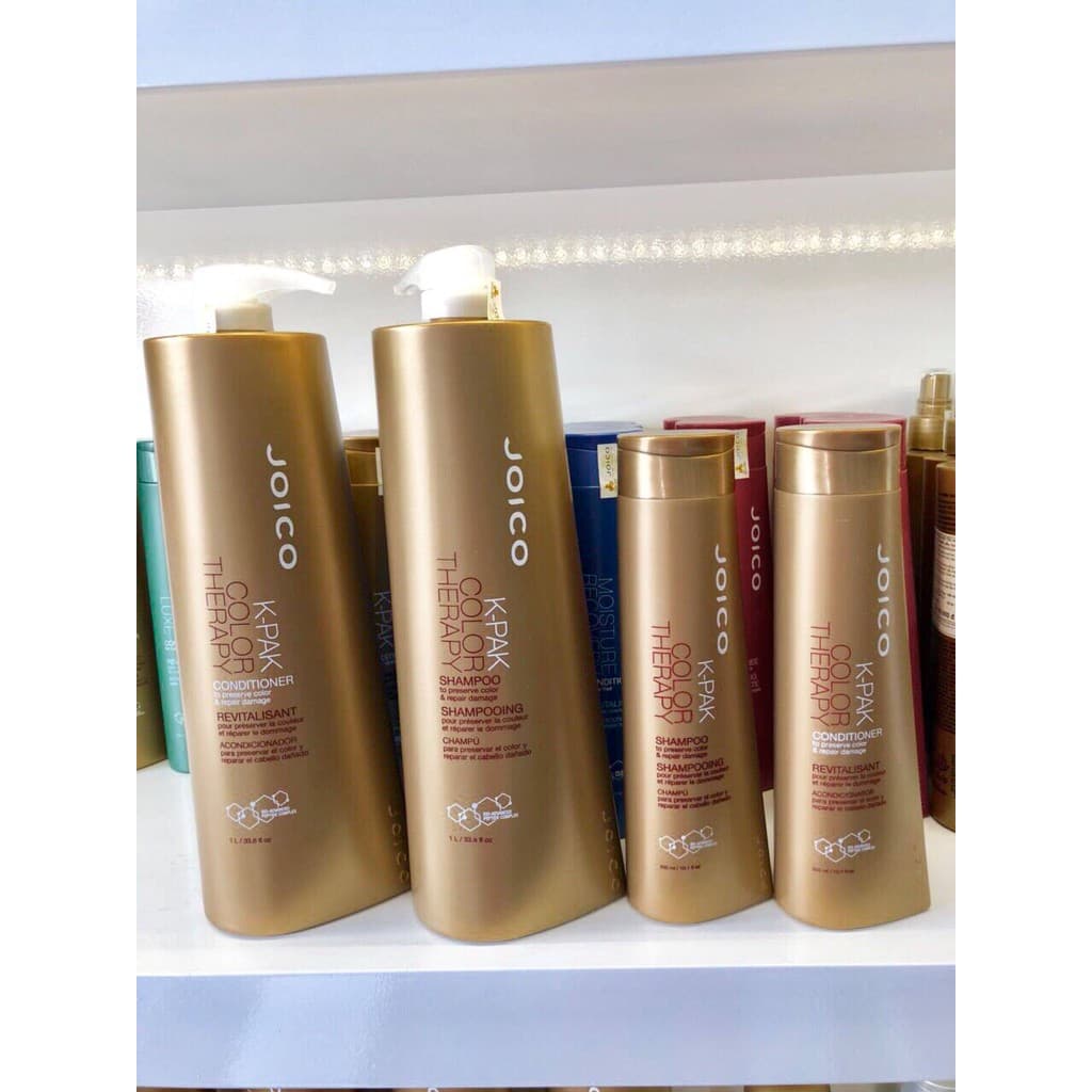 CẬP DẦU GỘI XẢ PHỤC HỒI TÓC NHUỘM JOICO K-PAK COLOR THERAPY