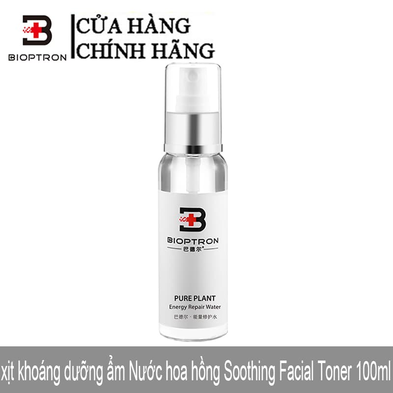Bioptron xịt khoáng dưỡng ẩm Nước hoa hồng Simple Kind To Skin Soothing Facial Toner 100ml