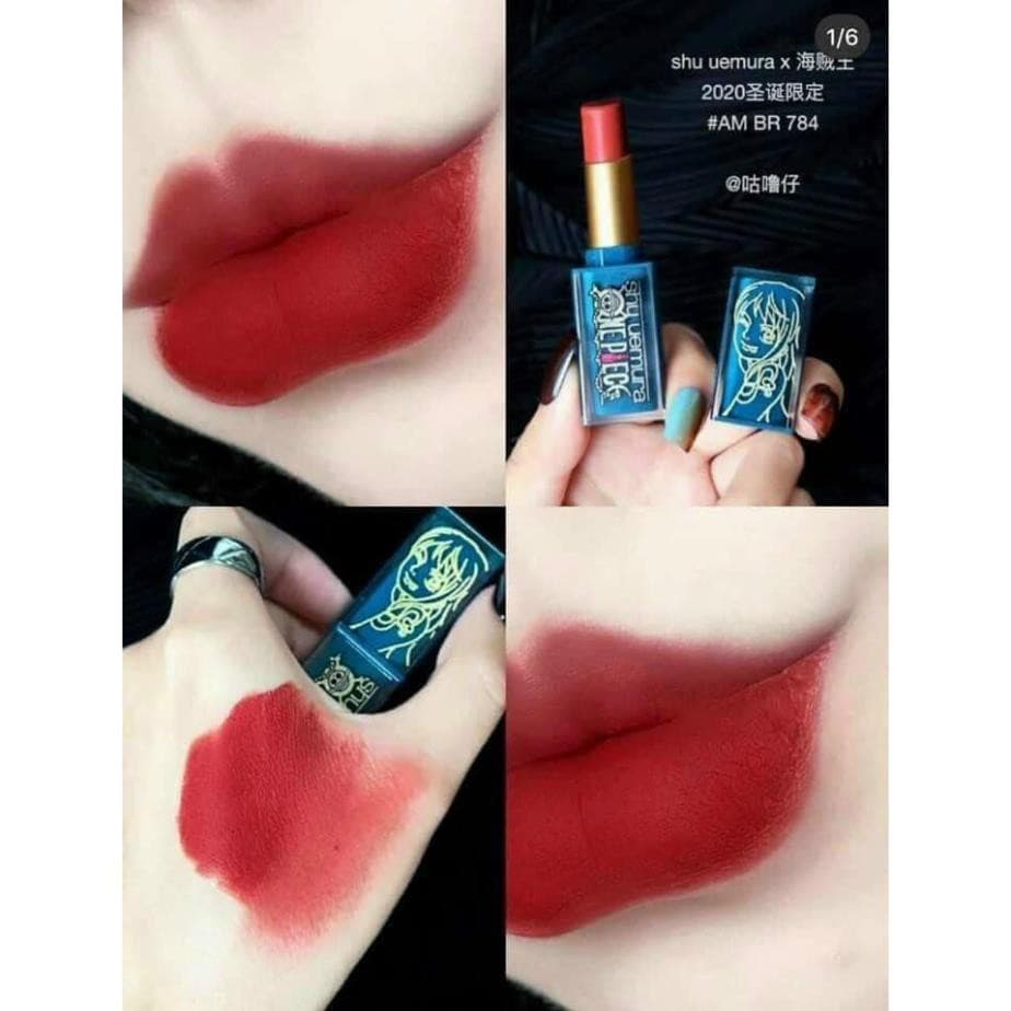 Son Shu Uemura x One Piece Rouge Unlimited Amplified Matte Lipstick - 784 Hot New
