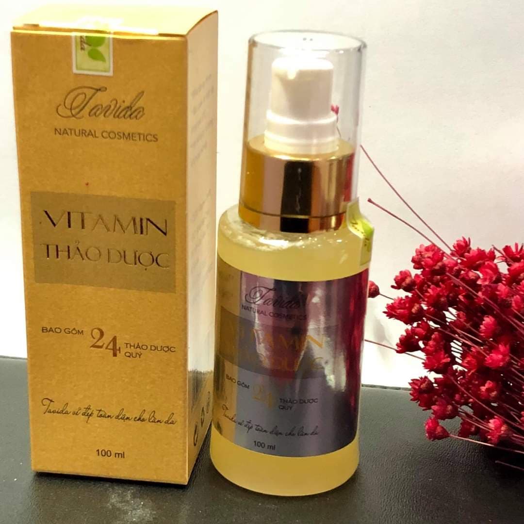 VITAMIN TƯƠI CAO CẤP TAVIDA - DƯỠNG DA CĂNG BÓNG LÁNG MỊN SÁNG HỒNG * đặc biệt da vừa tái tạo xong
