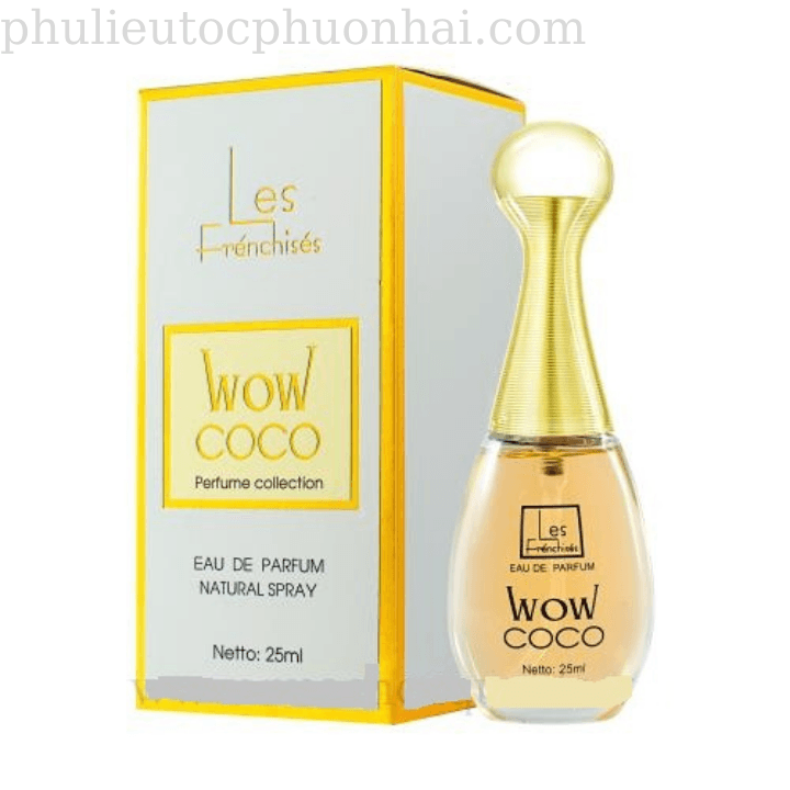 Nước hoa Nữ For Her Les Frénchisés Wow Coco Gold 25ml