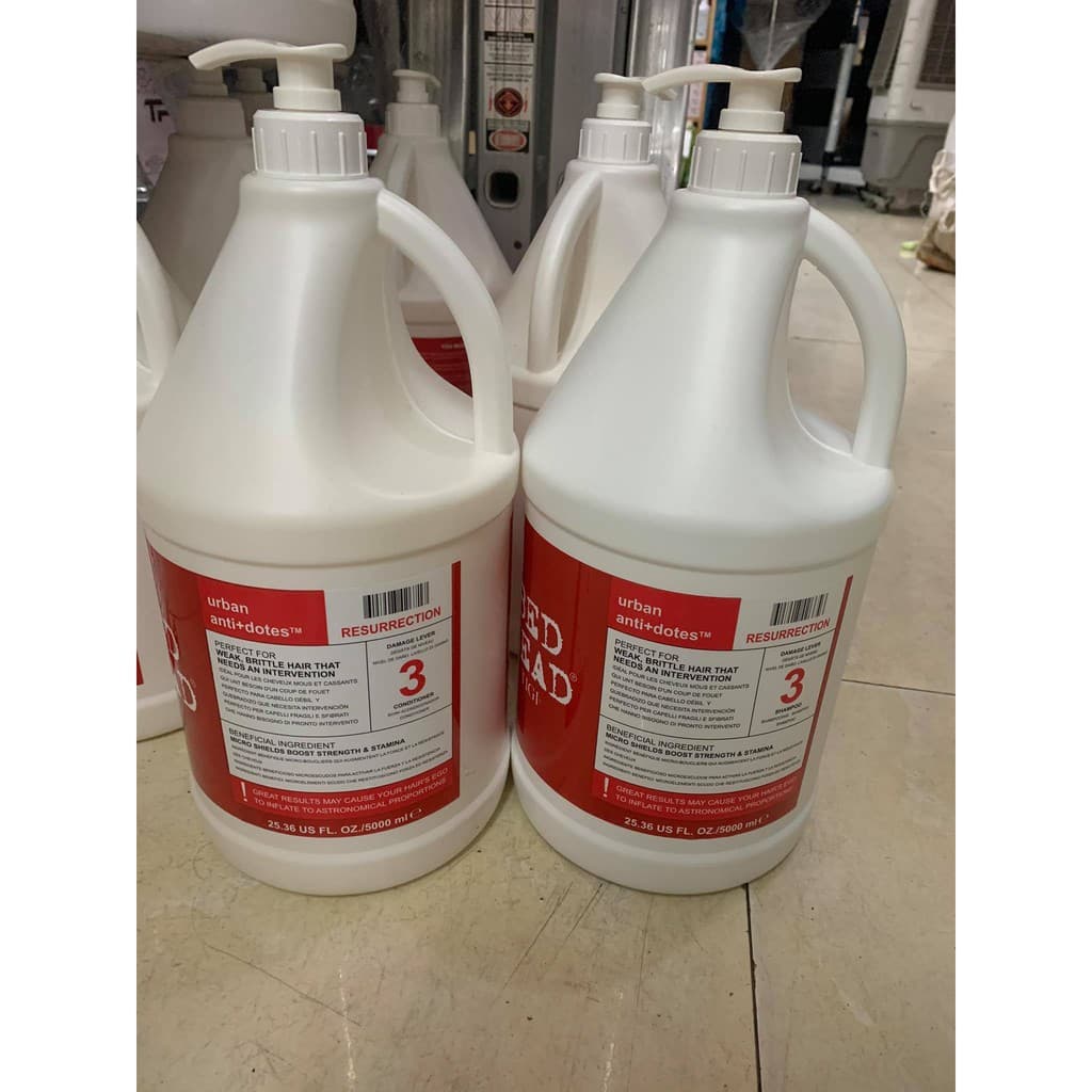 Dầu gội xả can TIGI 5000ml x2