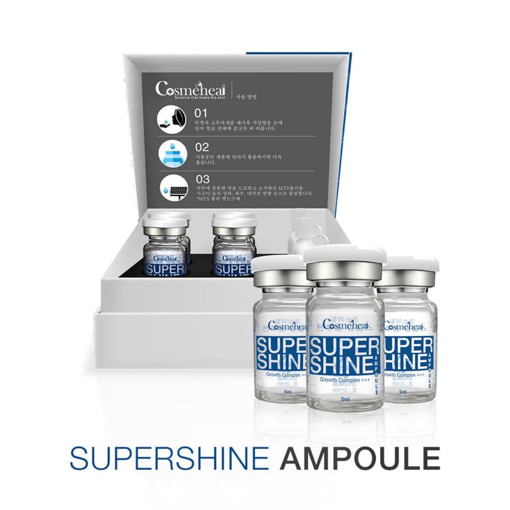 Tế Bào Gốc Căng Bóng Da CosmeHeal Super Shine Ampoule Hàn Quốc