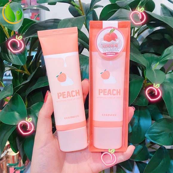 Kem Dưỡng Trắng Da Coringco Peach Whipping Tone Up Cream
