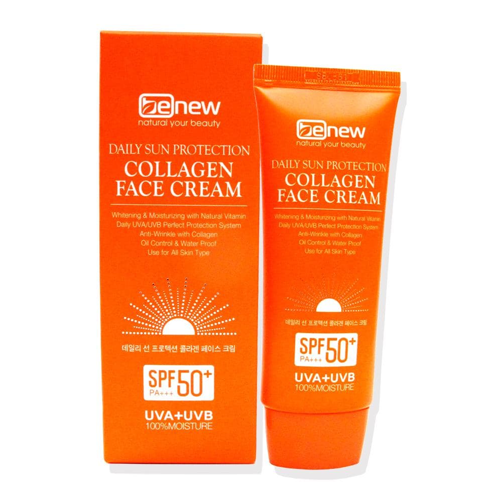Kem chống nắng Benew Collagen Sun Cream dành riêng cho da mặt Hàn Quốc 70ml