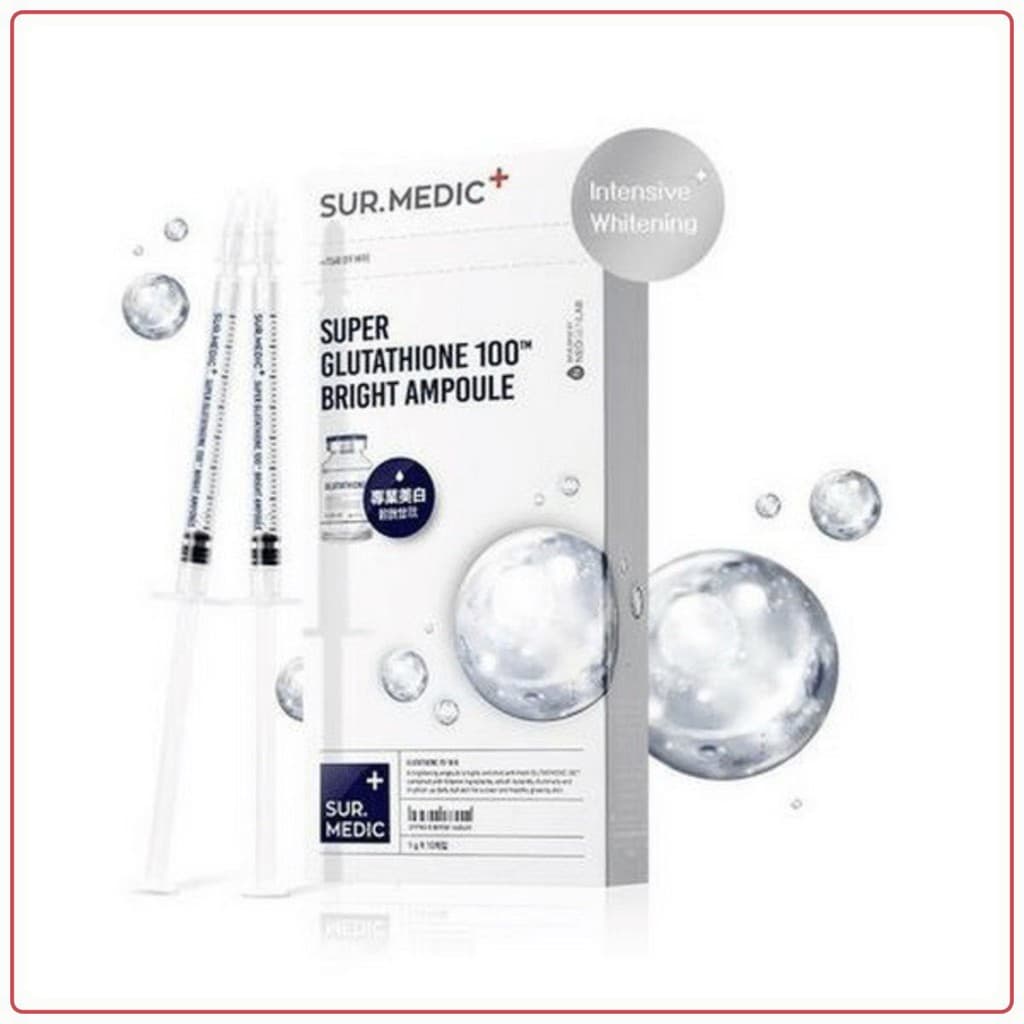 SERUM DƯỠNG TRẮNG SUR.MEDIC SUPER GLUTATHIONE 100 BRIGHT AMPOULE. CHUẨN HÀN Frorence86 Store