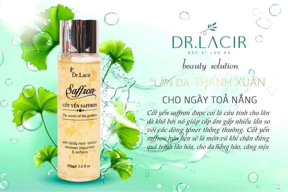 Toner cot yen duong am co nho lo chann long Dr.Lacir