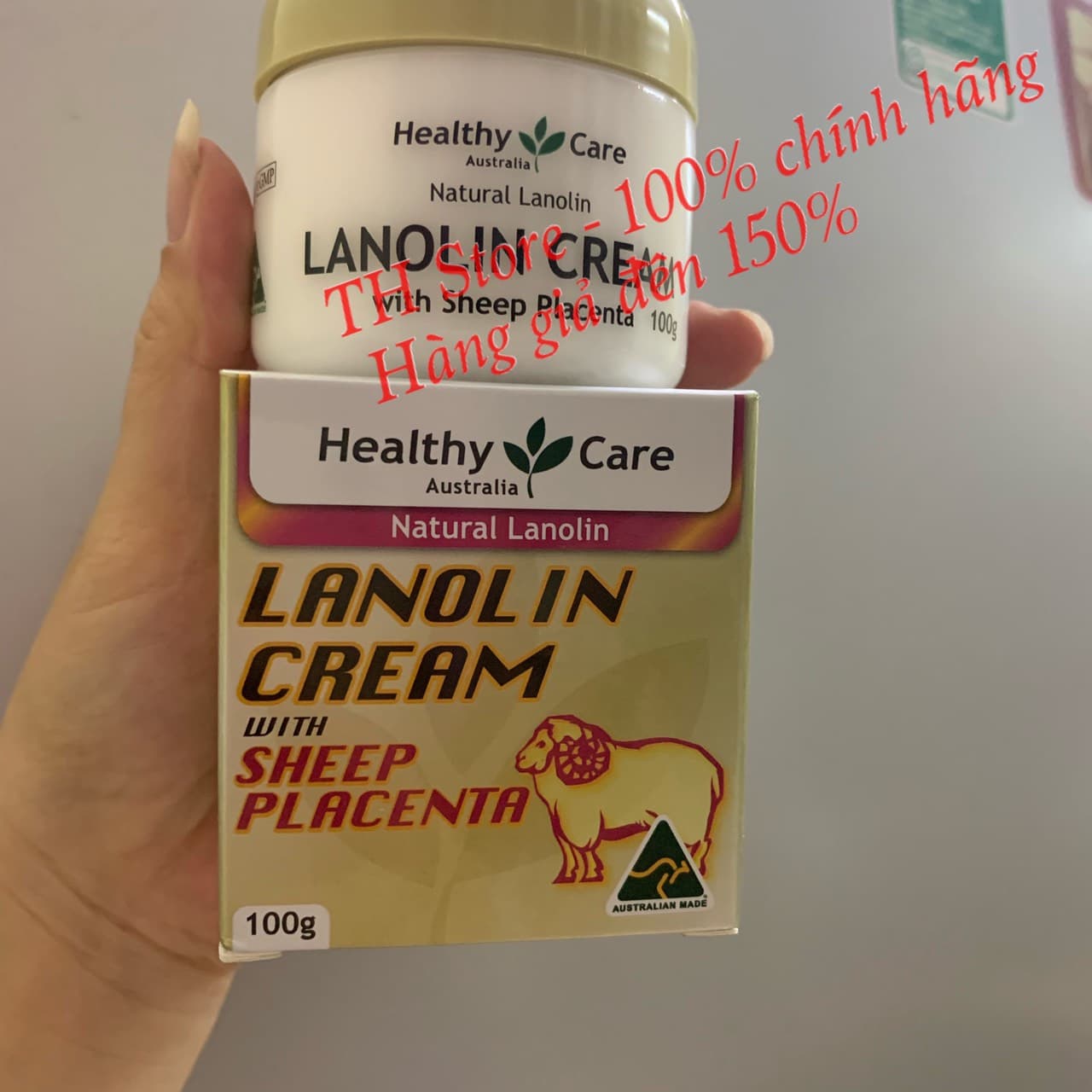 Có Bill Kem dưỡng trắng da tinh chất nhau thai cừu Úc Healthy Care Lanolin Cream with Sheep Placenta