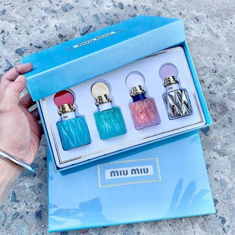 Set nước hoa nữ 4 chai 20ml Nước hoa nữ thơm lâu hương thơm đa dạng độc đáo