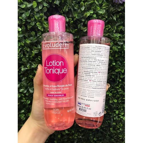 Nước Hoa Hồng Evoluderm 250ml Dưỡng Ẩm Se KHít Chân Lông