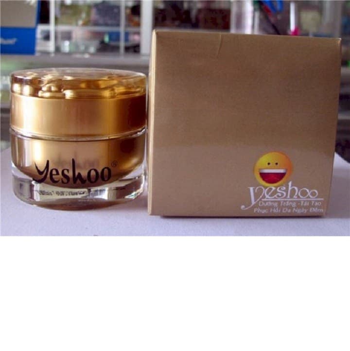 yeshoo kem dưỡng trắng ngừa nám sạm tàn nhang đồi mồi se khít lỗ chân lông 25g.